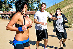 big tits in sports Audrey Bitoni img